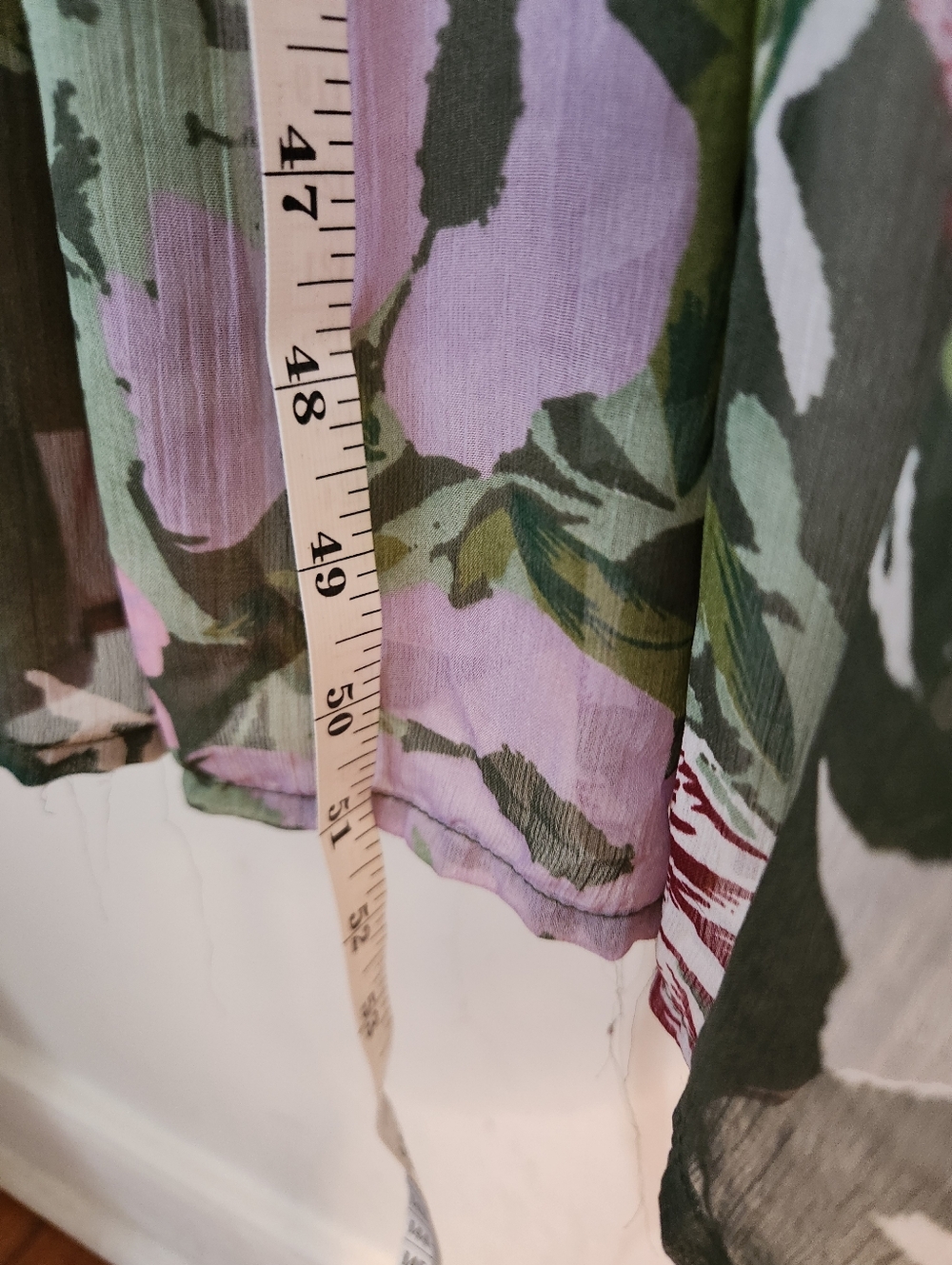 Kaktus Mixed Floral Pattern Tiered Maxi Dress Medium Art To Wear Boho Cottagecor - Picture 8 of 9